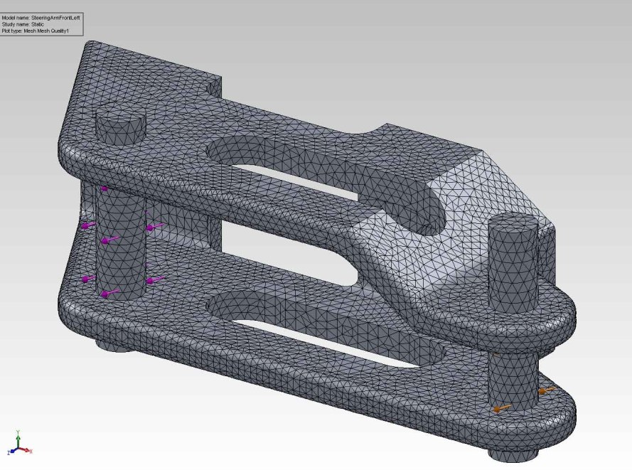 Steering Arm Mesh
