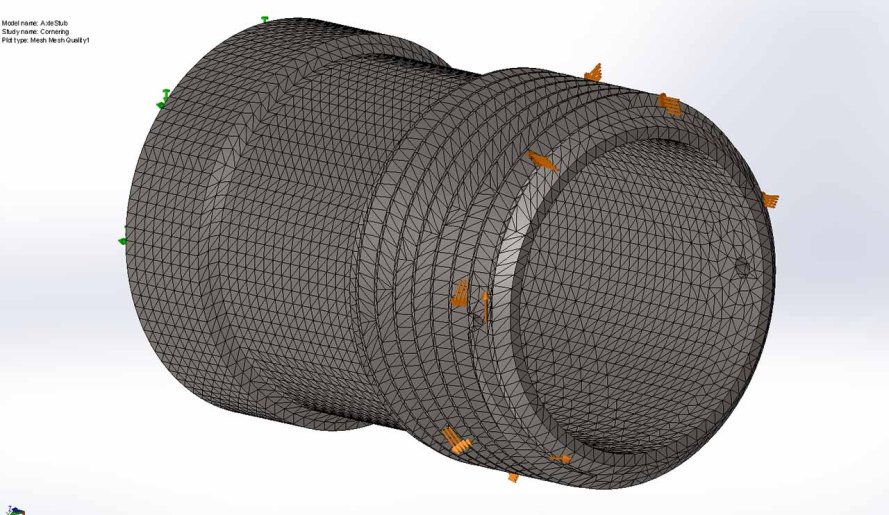Stub Axle Mesh