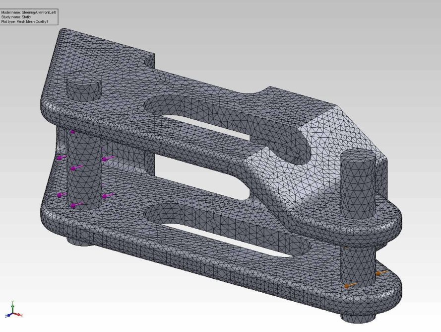 Steering Arm mesh