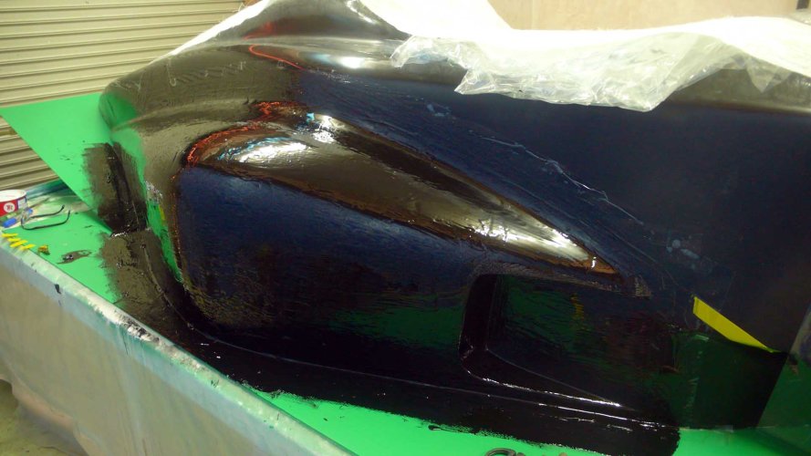Sidepod Gelcoat